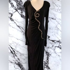 Vintage Bellville Sassoon Lorcan Mullany Serpentine Dress